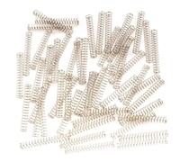 Musiclily 4,7x30mm Muelle para Pastillas de Bajo,Níquel (5 Piezas)