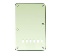 Musiclily 6 Agujeros Placa Trasera Vintage Strat Tapa de Trémolo para Fender American/México Standard Stratocaster Estilo Moderno,3 capas Mint