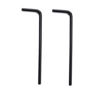 Musiclily Basic 2/32" Llave Allen de Acero para Instrumentos Fender Años 70 Ajuste de Mástil Micro Inclinado, Negro (Set de 2)