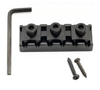 Musiclily Basic 43 mm Cejuela de Bloqueo Locking Nut para Trémolo Floyd Rose Guitarra Eléctrica, Negro