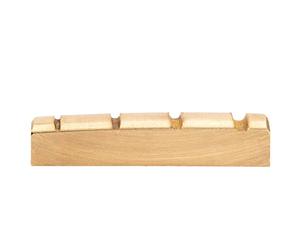 Musiclily Basic 43mm Bajo Cejuela de Latón Ranurada Nut para 4 Cuerdas Precision Jazz Bass 43x6x9mm