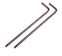 Musiclily Basic 4mm Truss Rod Llave Allen Ball End Ajuste de Wrench para China Hizo Guitarra Acústica (Set de 2)