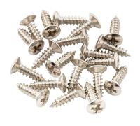 Musiclily Basic - Golpeador de guitarra (2,5 x 10 mm, rosca m trica, tornillos de montaje para tapa de alma, estilo Epiphone Les Paul, n quel) (j