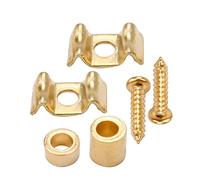 Musiclily Guitarra guías de rodillo soporte de Wavy diseño de árbol de STRING (Pack de 4)