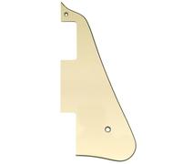 Musiclily Pickguard Golpeador para Epiphone Les Paul Standard de Fabricación China Stile Moderno, 3 capas Crema