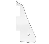 Musiclily Pickguard Golpeador para Epiphone Les Paul Standard de Fabricación China Stile Moderno, 3 capas Blanco