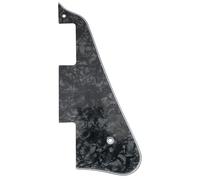 Musiclily Pickguard Golpeador para Epiphone Les Paul Standard de Fabricación China Stile Moderno, 4 capas Black Pearl