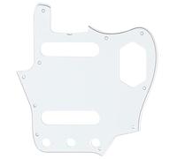 Musiclily Pro 10 Agujeros Estilo Vintage 65 60s Pickguard Golpeador para Fender American Jaguar, 3 capas Pergamino