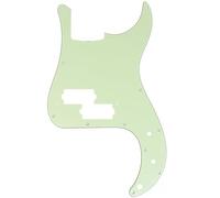 Musiclily Pro 10 Agujeros Pickguard de Bajo P-Style Golpeador para JPN Fender Japan Precision Bass de 4 Cuerdas,3 capas Mint Green