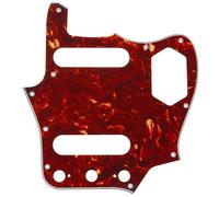 Musiclily Pro 10 Agujeros Pickguard Golpeador de Guitarra for JPN Made Fender Japan Jaguar,4 capas Vintage Tortoise