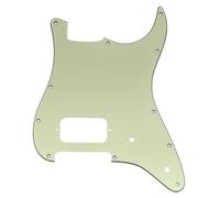 Musiclily Pro 11 Agujeros ST Golpeador Pickguard para Guitarra Eléctrica Squier Sonic Strat HT H, 3 capas Mint Green