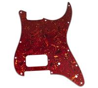 Musiclily Pro 11 Agujeros ST Golpeador Pickguard para Guitarra Eléctrica Squier Sonic Strat HT H, 4 capas Vintage Tortoise