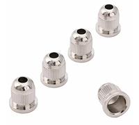 Musiclily Pro 13,2mm Acero Casquillo Cuerda Bajo String Ferrules para para Bajos Eléctrico 4/5 Cuerdas, Negro(5 Piezas)