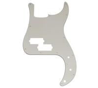 Musiclily Pro 13 Agujeros Bajo Golpeador Pickguard 3 capas Aged White | para Squier Sonic Precision Bass