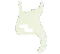 Musiclily Pro 13 Agujeros Estilo Moderno P Bass Pickguard Golpeador para Bajo Precision Bass de Fabricación Americana de 4 Cuerdas,3 capas Marfil