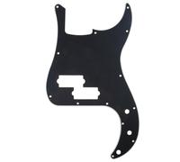 Musiclily Pro 13 Agujeros P-Bass Pickguard Golpeador 3 capas Negro | para Bajo Fender Precision Bass Standard American/Mexican