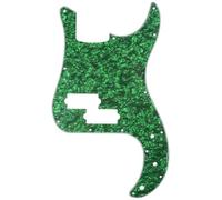 Musiclily Pro 13 Agujeros P-Bass Pickguard Golpeador 4 capas Green Pearl | para Bajo Fender Precision Bass Standard American/Mexican