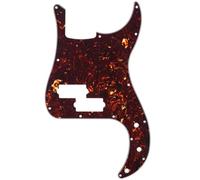 Musiclily Pro 13 Agujeros P-Bass Pickguard Golpeador 4 capas Tortoise Shell | para Bajo Fender Precision Bass Standard American/Mexican