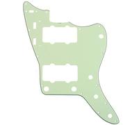 Musiclily Pro 13 Agujeros Vintage 65 60s Pickguard Golpeador para Fender American Jazzmaster, 3 capas Mint Green