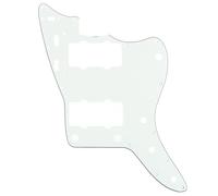 Musiclily Pro 13 Agujeros Vintage 65 60s Pickguard Golpeador para Fender American Jazzmaster, 3 capas Pergamino