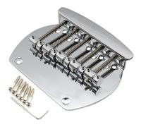 Musiclily Pro 16mm Acero Puente Bajo 5 Cuerdas para Bajo estilo Musicman, Cromado