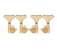Musiclily Pro 2+2 Tipo Cerrado Clavijas de Afinación Clavijero de Repuesto para Bajo Precision Jazz Bass, Oro