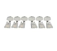 Musiclily Pro 3x3 Tipo Cerrado Clavijas de Afinación Clavijero de Repuesto para Guitarra, Botón Grande Cromo