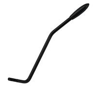 Musiclily Pro 4,8mm Enroscar Acero Palanca de Vibrato Trémolo Arm para Guitarra Eléctrica estilo Import Strat, Negro con Pivote Negro