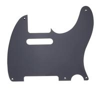 Musiclily Pro 5 Agujeros Telecaster Pickguard Golpeador Guitarra para MIJ JPN Japón Estilo Tele,1 capa Negro