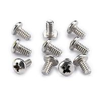 Musiclily Pro #6-32X1/4" Tornillos de Acero Inoxidable para CRL OAK Selector de Guitarra Bajo(Juego de 10)
