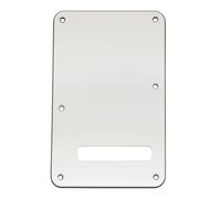 Musiclily Pro 6 Agujeros ST Placa Trasera para Guitarra Eléctrica Squier Sonic Strat HSS, 3 capas Blanco