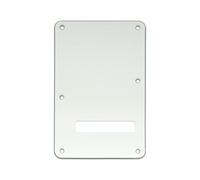 Musiclily Pro 6 Agujeros ST Placa Trasera para Guitarra Eléctrica Squier Sonic Strat SSS, 3 capas Aged White