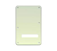 Musiclily Pro 6 Agujeros ST Placa Trasera para Guitarra Eléctrica Squier Sonic Strat SSS,3 capas Mint Green