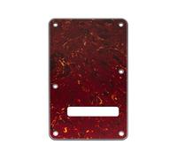 Musiclily Pro 6 Agujeros ST Placa Trasera para Guitarra Eléctrica Squier Sonic Strat SSS, 4 capas Vintage Tortoise