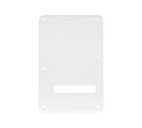 Musiclily Pro 6 Agujeros ST Placa Trasera para Guitarra Eléctrica Squier Sonic Strat SSS, Transparente