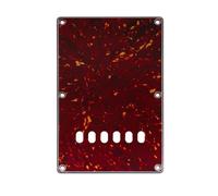 Musiclily Pro 6 Agujeros ST Placa Trasera para Guitarra Eléctrica Tagima TG-530 Strat SSS con Golpeador 10 Agujeros, 4 capas Vintage Tortoise