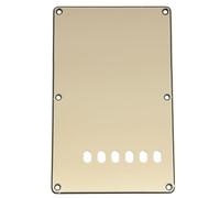 Musiclily Pro 6 Agujeros ST Placa Trasera para Guitarra Eléctrica Tagima TG-530 Strat SSS con Golpeador 11 Agujeros, 3 capas Crema