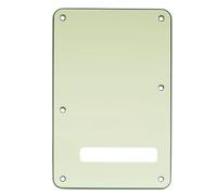 Musiclily Pro 6 Agujeros ST Placa Trasera Trémolo 3 capas Vintage Mint | para Guitarra Eléctrica Fender Strat EE. UU./México Standard Estilo Moderno
