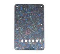 Musiclily Pro 6 Agujeros Tapa Trasera ST Tapa Trémolo 4 capas Abalone Shell | para Guitarra Eléctrica Estilo Fender Squier Affinity Strat