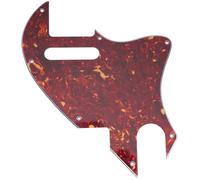 Musiclily Pro 7 Agujeros Golpeador para Guitarra Eléctrica Fender F-Hole Hybrid Tele Style, 4 Capas Vintage Tortoise