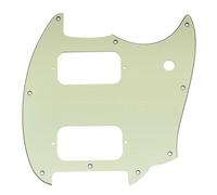 Musiclily Pro 9 Agujeros Golpeador Pickguard para Guitarra Eléctrica Squier Sonic Mustang HH, 3 capas Mint Green