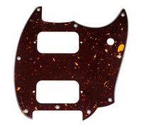 Musiclily Pro 9 Agujeros Golpeador Pickguard para Guitarra Eléctrica Squier Sonic Mustang HH, 4 capas Tortoise Shell