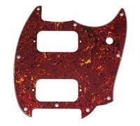 Musiclily Pro 9 Agujeros Golpeador Pickguard para Guitarra Eléctrica Squier Sonic Mustang HH, 4 capas Vintage Tortoise