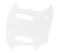 Musiclily Pro 9 Agujeros Golpeador Pickguard para Guitarra Eléctrica Squier Sonic Mustang SS, Transparente
