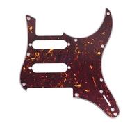 Musiclily Pro 9 Agujeros Golpeador Pickguard para Guitarra Eléctrica Yamaha PAC112V HSS, 4 capas Tortoise Shell