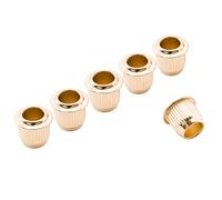 Musiclily Pro 9mm Bushing de Clavijero para Guitarra Eléctrica Vintage Clavijas de Afinación, Dorado (Juego de 6)