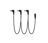 Musiclily Pro Adaptador Divisor de Toma de Corriente DC 9V Cable de Conexión en Cadena de 3 Vías para Pedal de Efectos