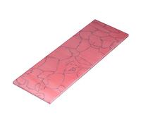 Musiclily Pro Artificial Material Inlay de Guitarra Hoja en Blanco 95x35x2mm, Red Coral