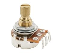 Musiclily Pro B500K Mini Potenciómetro Latón Métrica Split Short Shaft 6,5mm Lineal Taper Pot para Guitarra Eléctrica Bajo