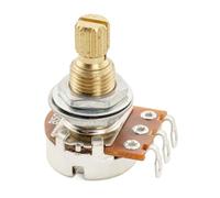 Musiclily Pro B500K Potenciómetro Latón Métrica Split Standard Shaft 9,5mm Lineal Taper Pot para Guitarra Eléctrica Bajo